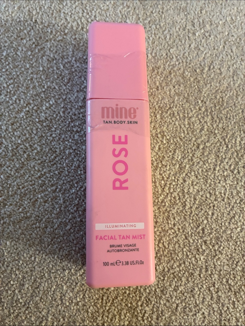 Facial Tan Mist-Rose Water, no smell